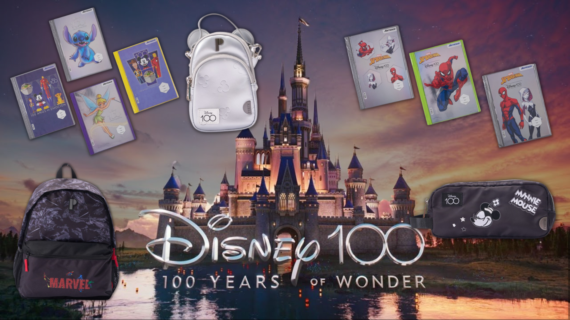 Celebra junto a Disney los 100 años del estudio a través de colecciones de  productos - Hablemos con Spoilers