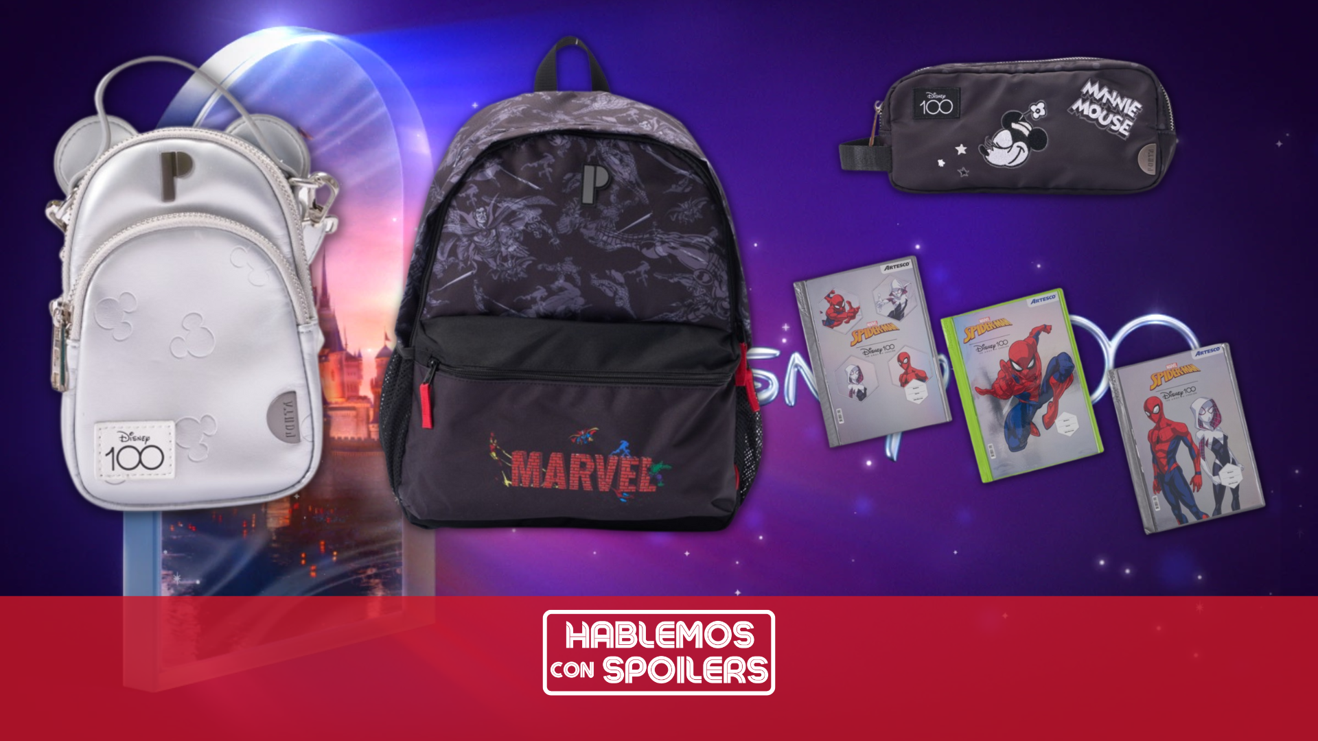 Celebra junto a Disney los 100 años del estudio a través de colecciones de  productos - Hablemos con Spoilers