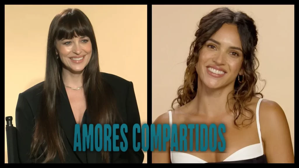 Dakota Johnson y Adria Arjona protagonizan Amores Compartidos, la comedia romántica que estrena tráiler y póster